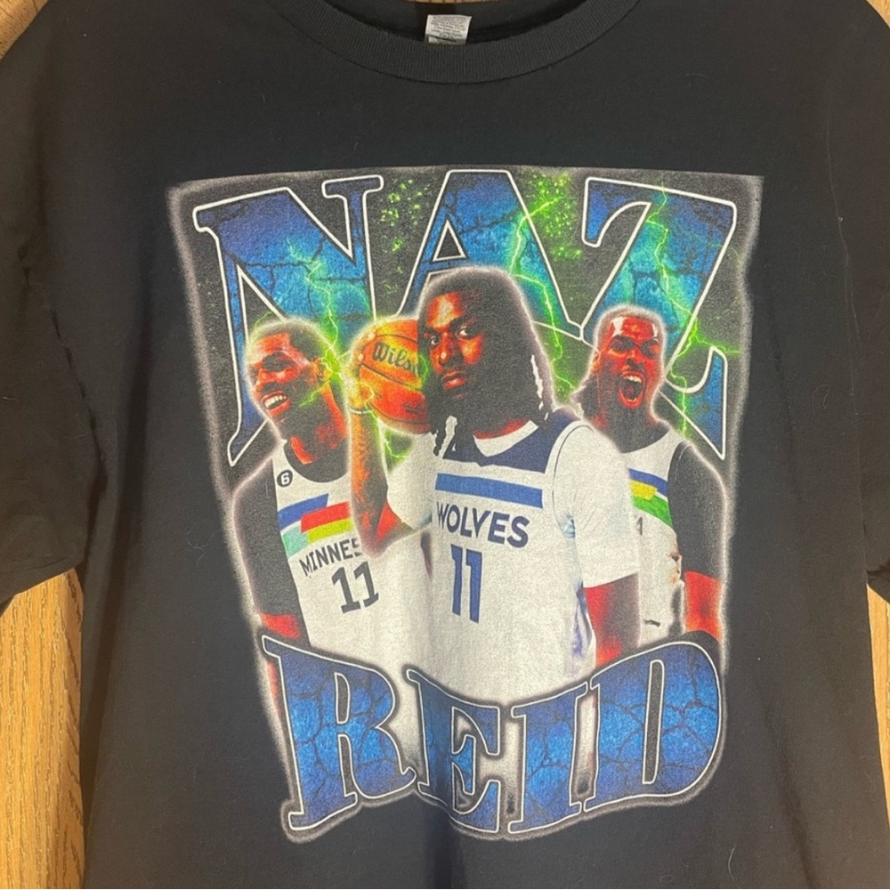 Naz Reid Wolves Graphic T-Shirt